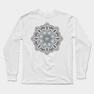 Mandala #17. Ostara Long Sleeve T-Shirt